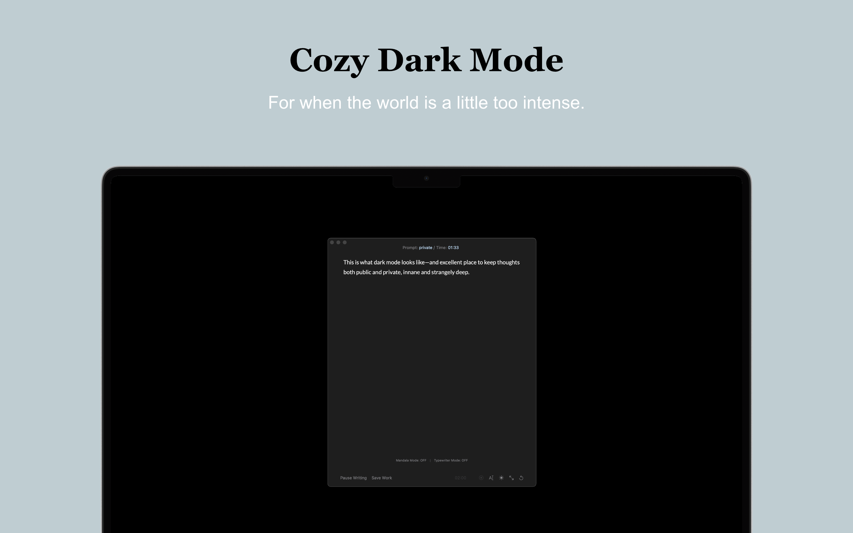 Authorcise screenshot 2