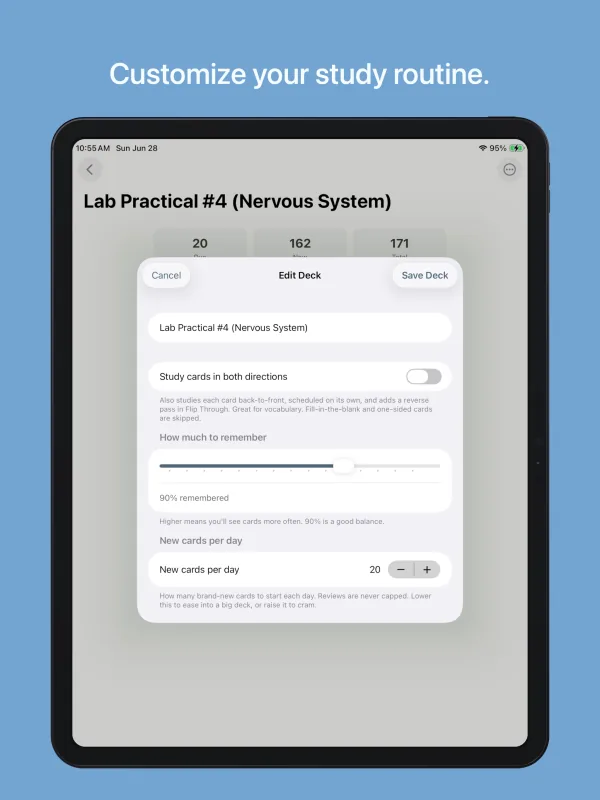 Truly Simple Flashcards iPad screenshot 2