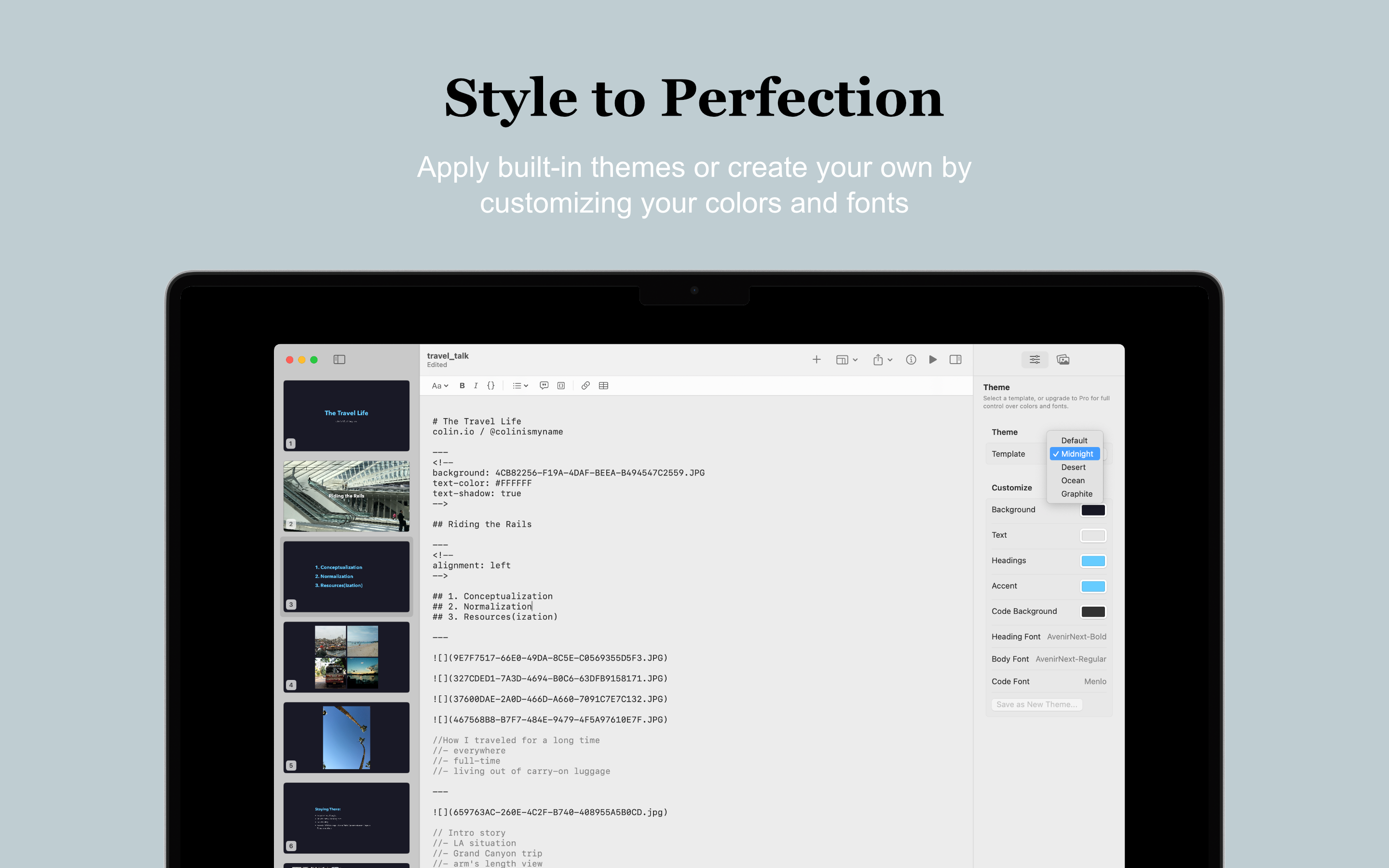 Trulys Simple Slide Deck MacOS screenshot 2