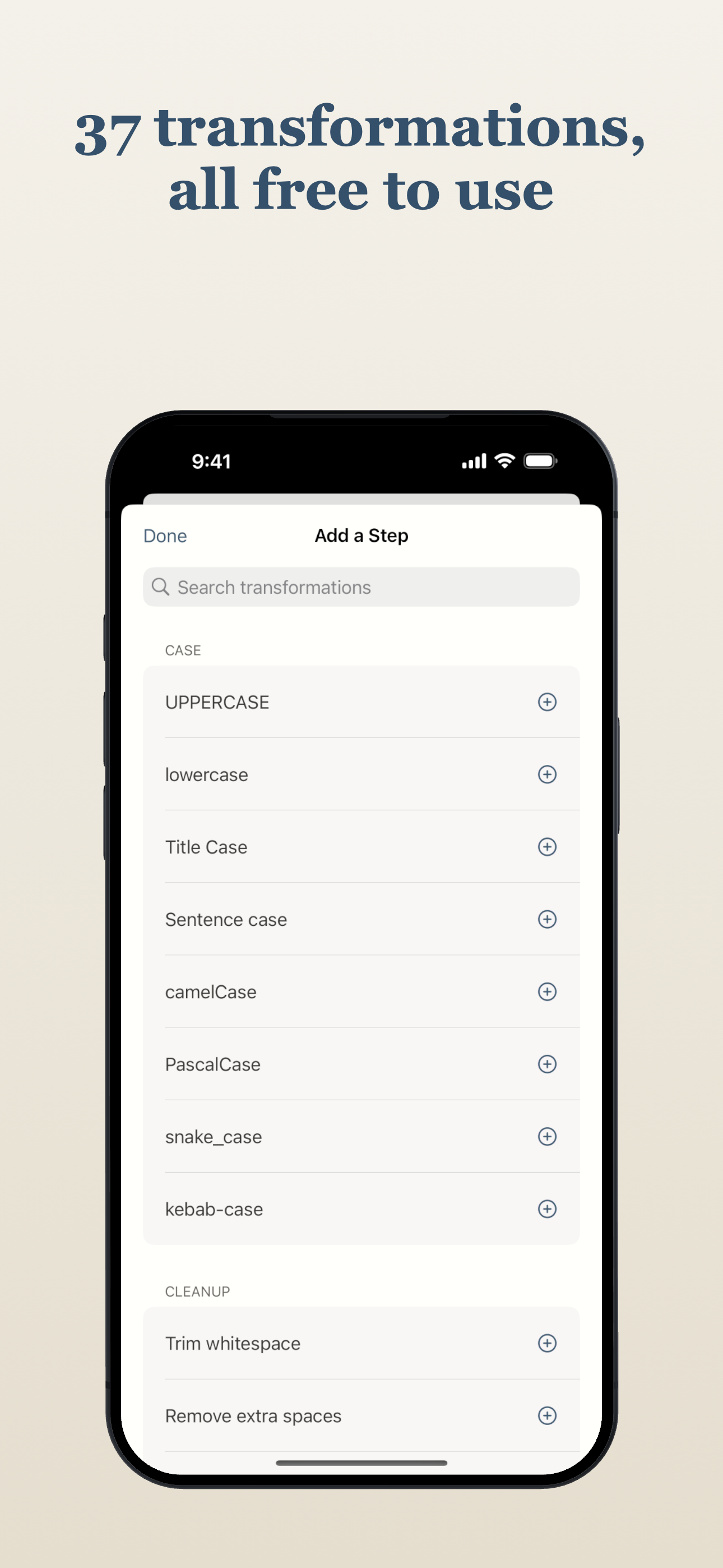 Truly Simple Text Converter iOS screenshot 5