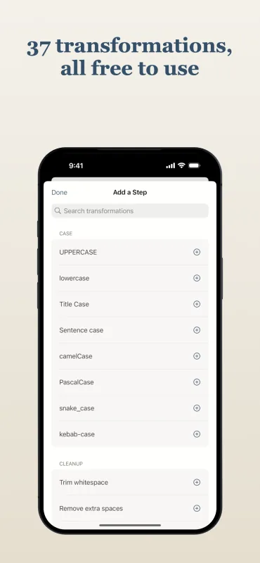 Truly Simple Text Converter iOS screenshot 5