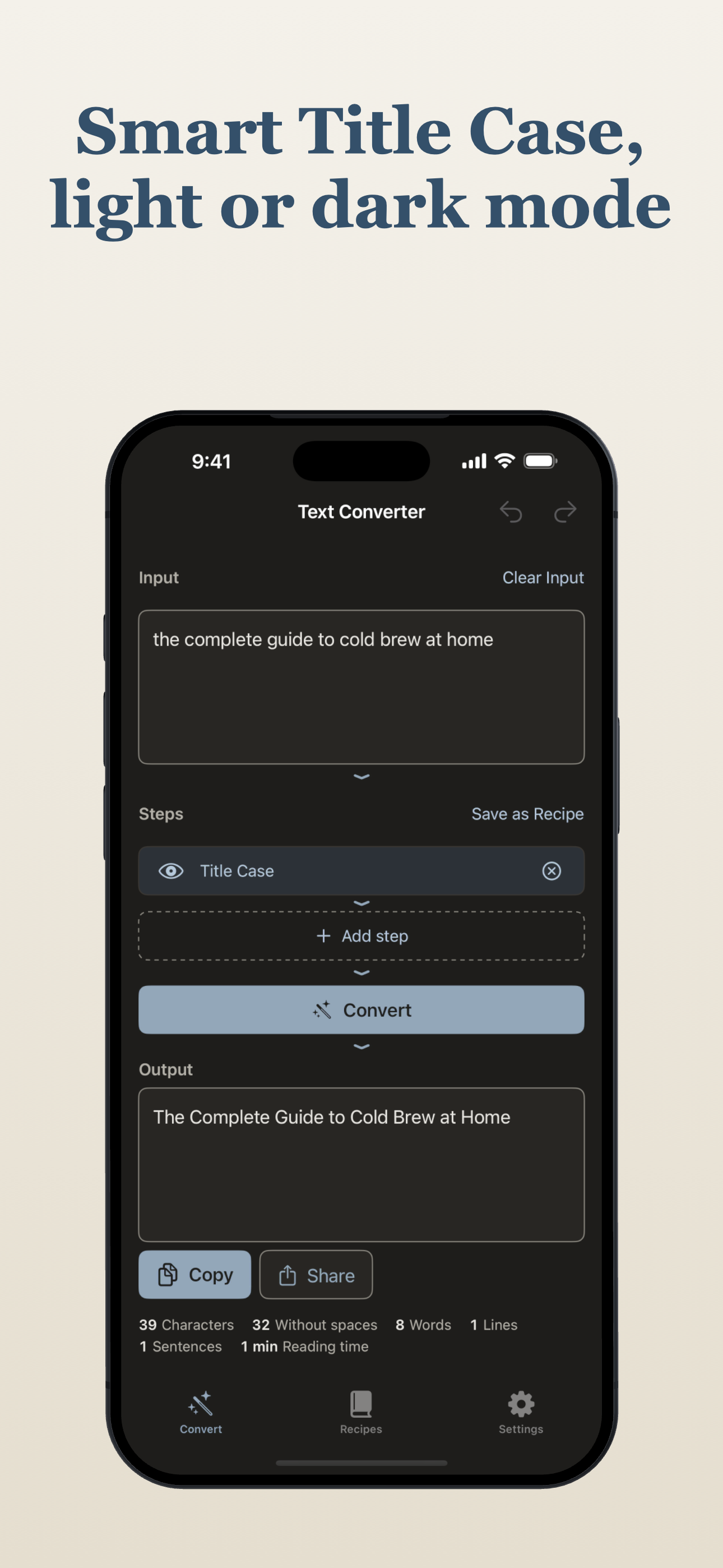 Truly Simple Text Converter iOS screenshot 6