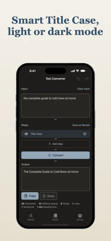 Truly Simple Text Converter iOS screenshot 6