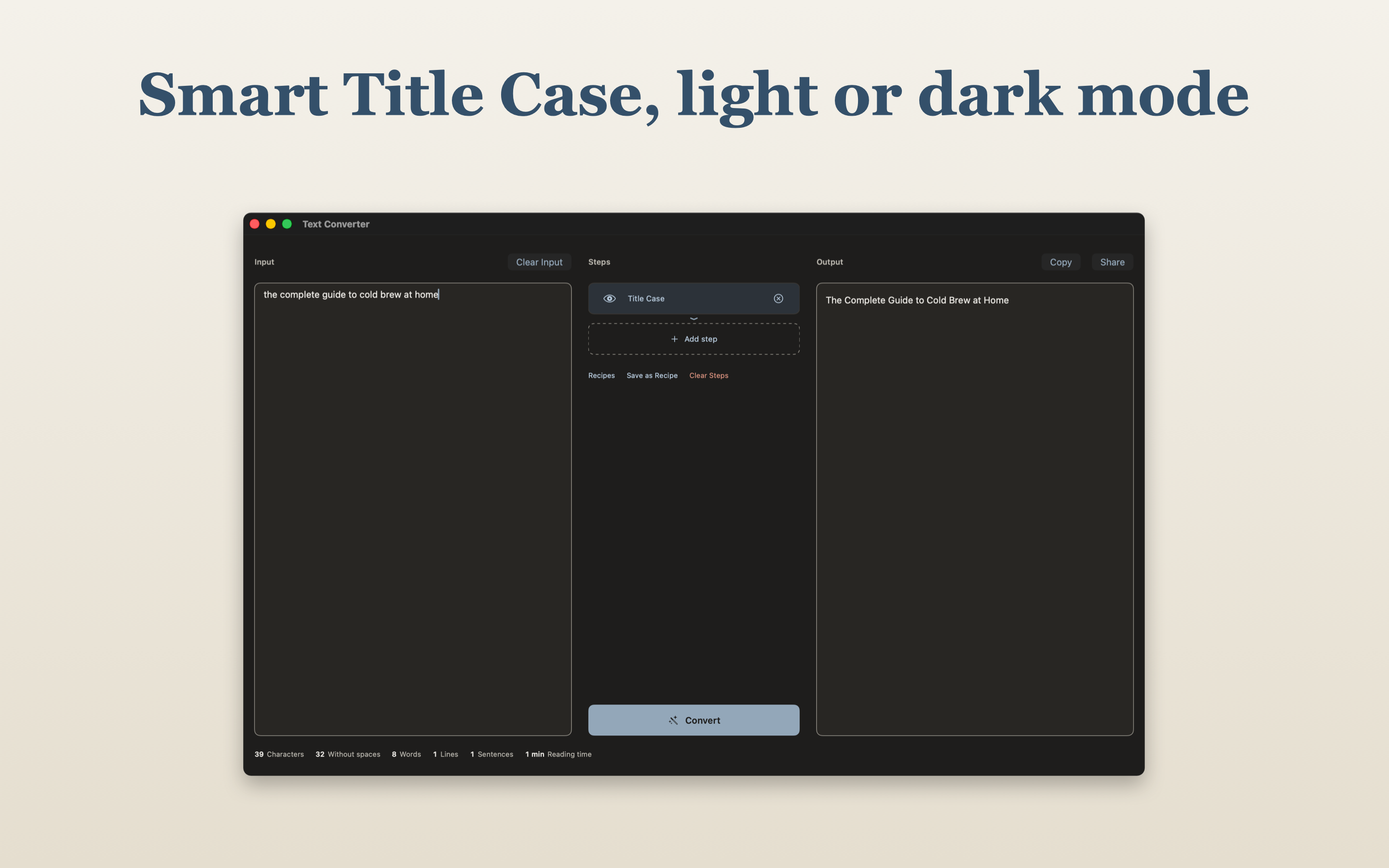 Truly Simple Text Converter macOS screenshot 4